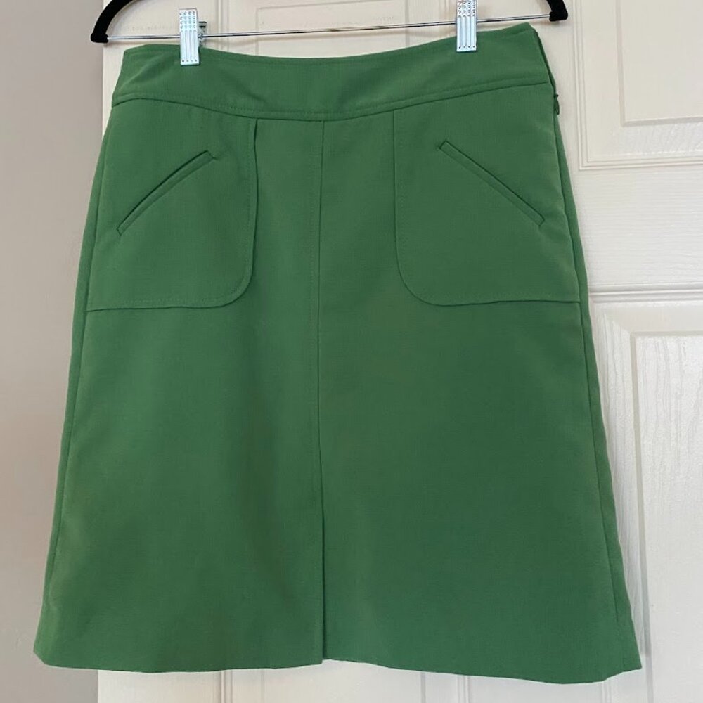 Banana Republic, women's skirt, green, size 4